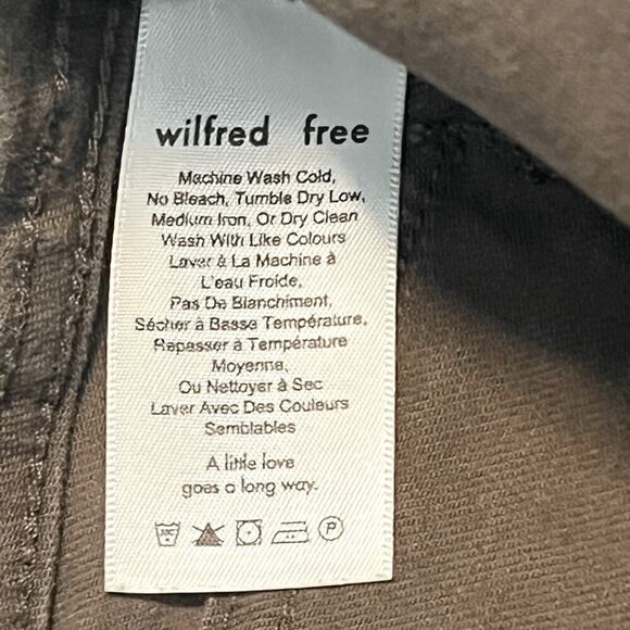 Aritzia Wilfred Free Belen High Waist Button Fly Straight Leg Jeans Sz 2 - Picture 7 of 8